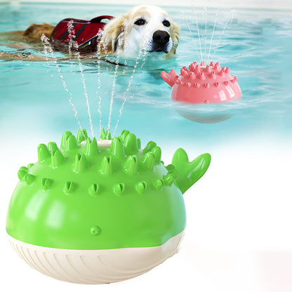 Whisker Splash: Electric Water Sprayer Toy for Pet Bathing and Swimming