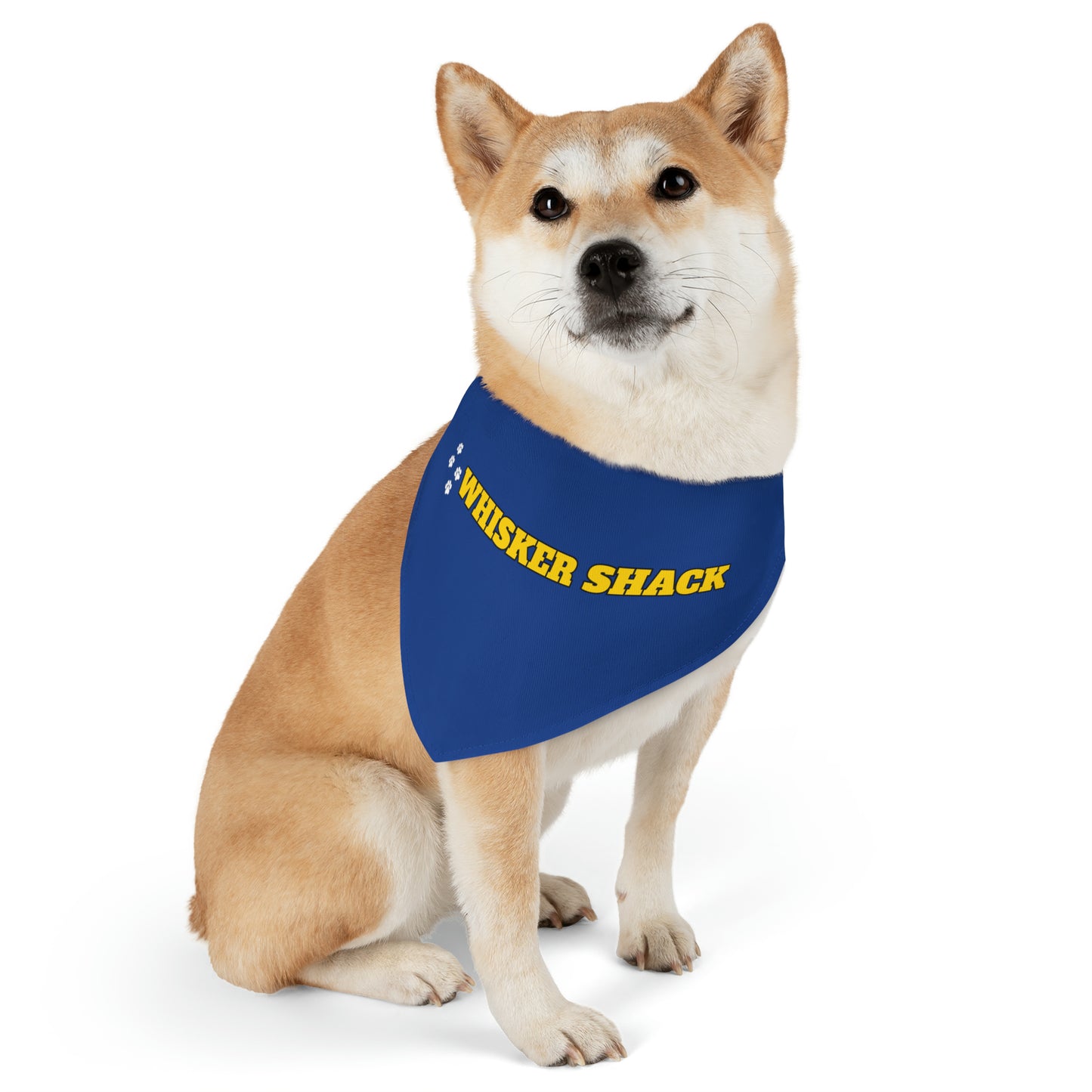 Whisker Shack Branded Pet Bandana Collar