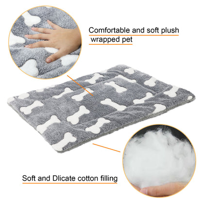 Self-Warming Velvet Pet Sleeping Pad