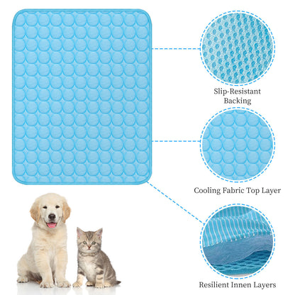 Pet Sleeping Pad with Self Cooling Technologies