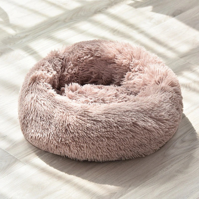 CozyHaven Plush Retreat: Super Soft Washable Dog Bed for Deep Sleep and Comfort