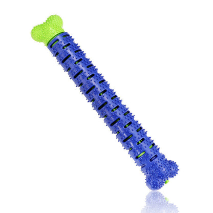 Bone Shaped Rubber Chew Toy with Molar Cleaning Technology for Dogs