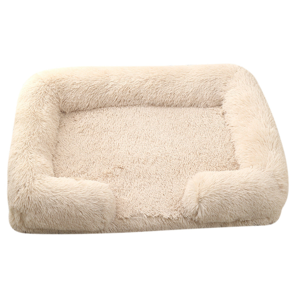 Plush and Fluffy Dog Bed