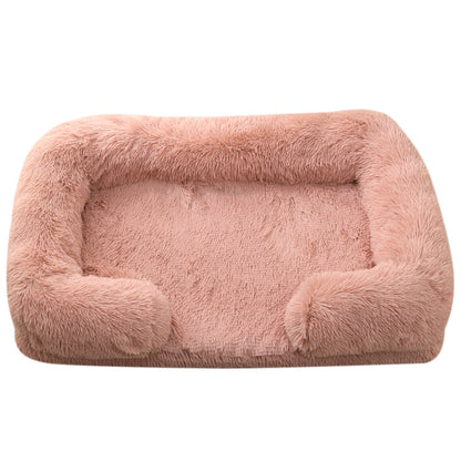 Plush and Fluffy Dog Bed