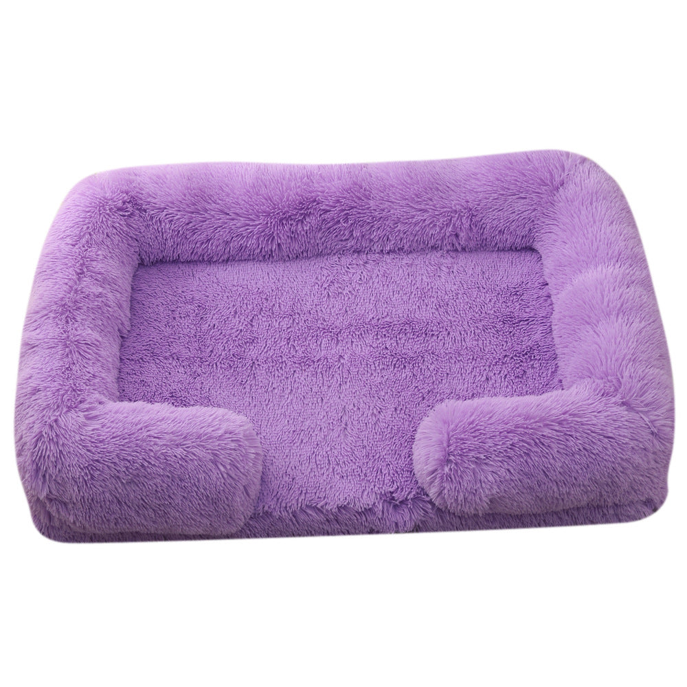 Plush and Fluffy Dog Bed