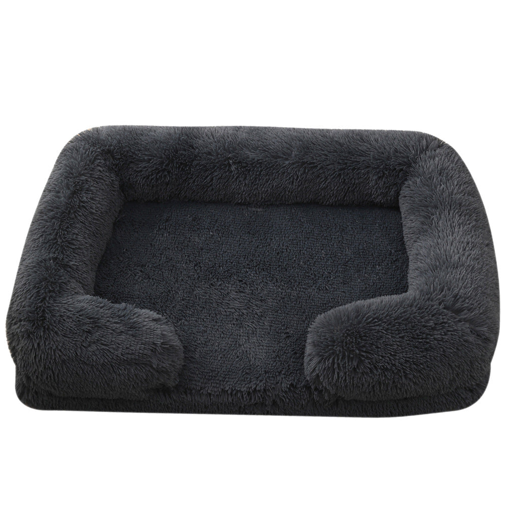 Plush and Fluffy Dog Bed