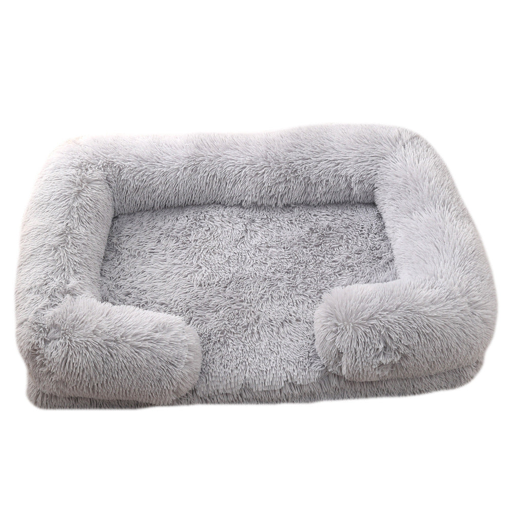 Plush and Fluffy Dog Bed