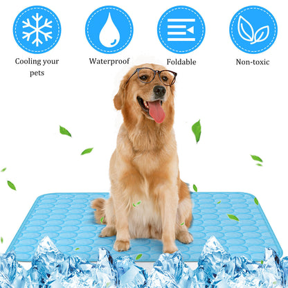 Pet Sleeping Pad with Self Cooling Technologies